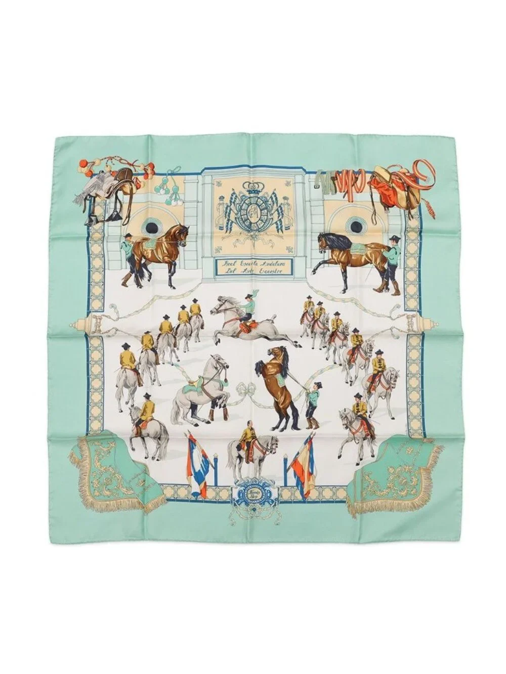 Hermes Scarf Carre 90 Royal Andalusian Equestrian School Real Escuela Andaluza